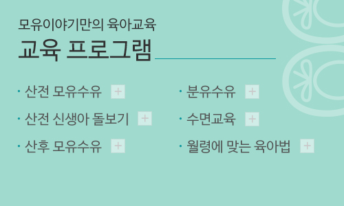 모유이야기_메인링크_교육프로그램